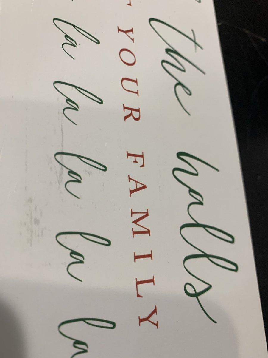 Deck The Halls Sign