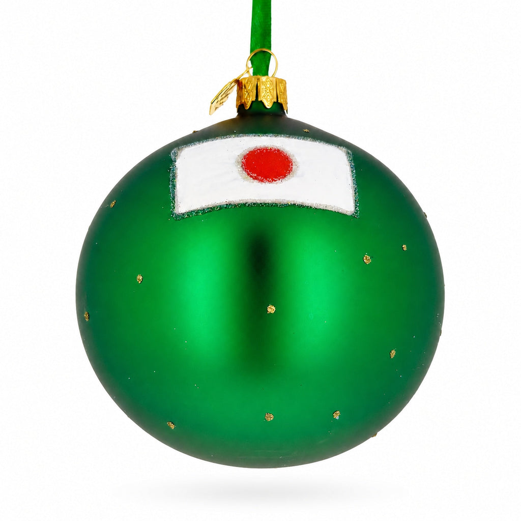 Fushimi Inari Taisha, Kyoto, Japan Glass Christmas Ornament