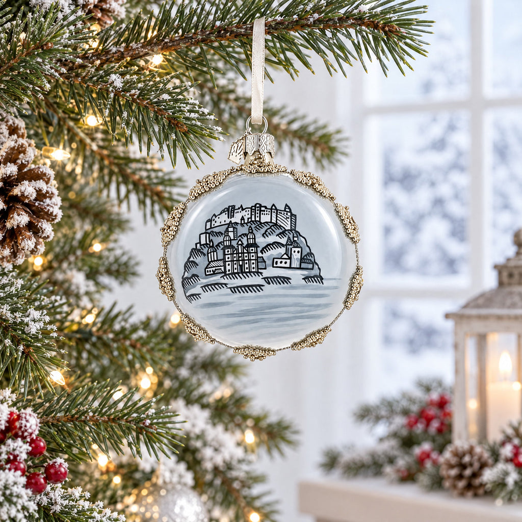 Salzburg, Austria Glass Ball Christmas Ornament