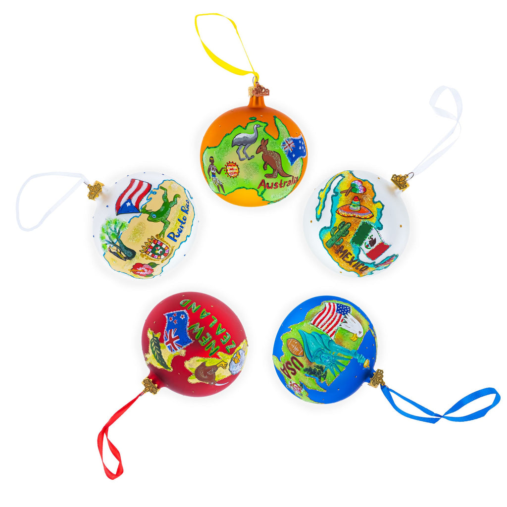 Silvretta Arena Ischgl-Samnaun Ski Resort, Austria Glass Ball Christmas Ornament 4 Inches