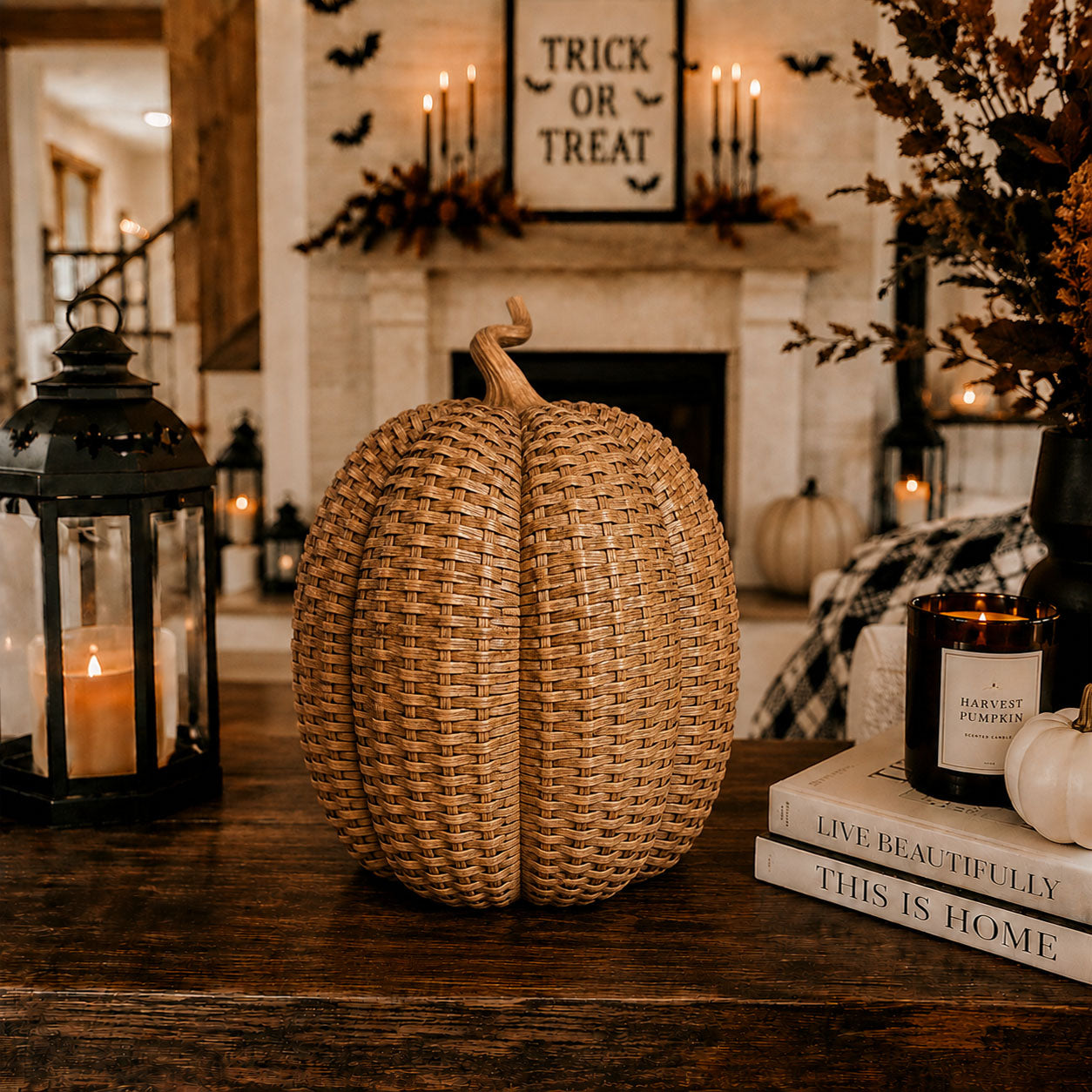 Rattan Pumpkins