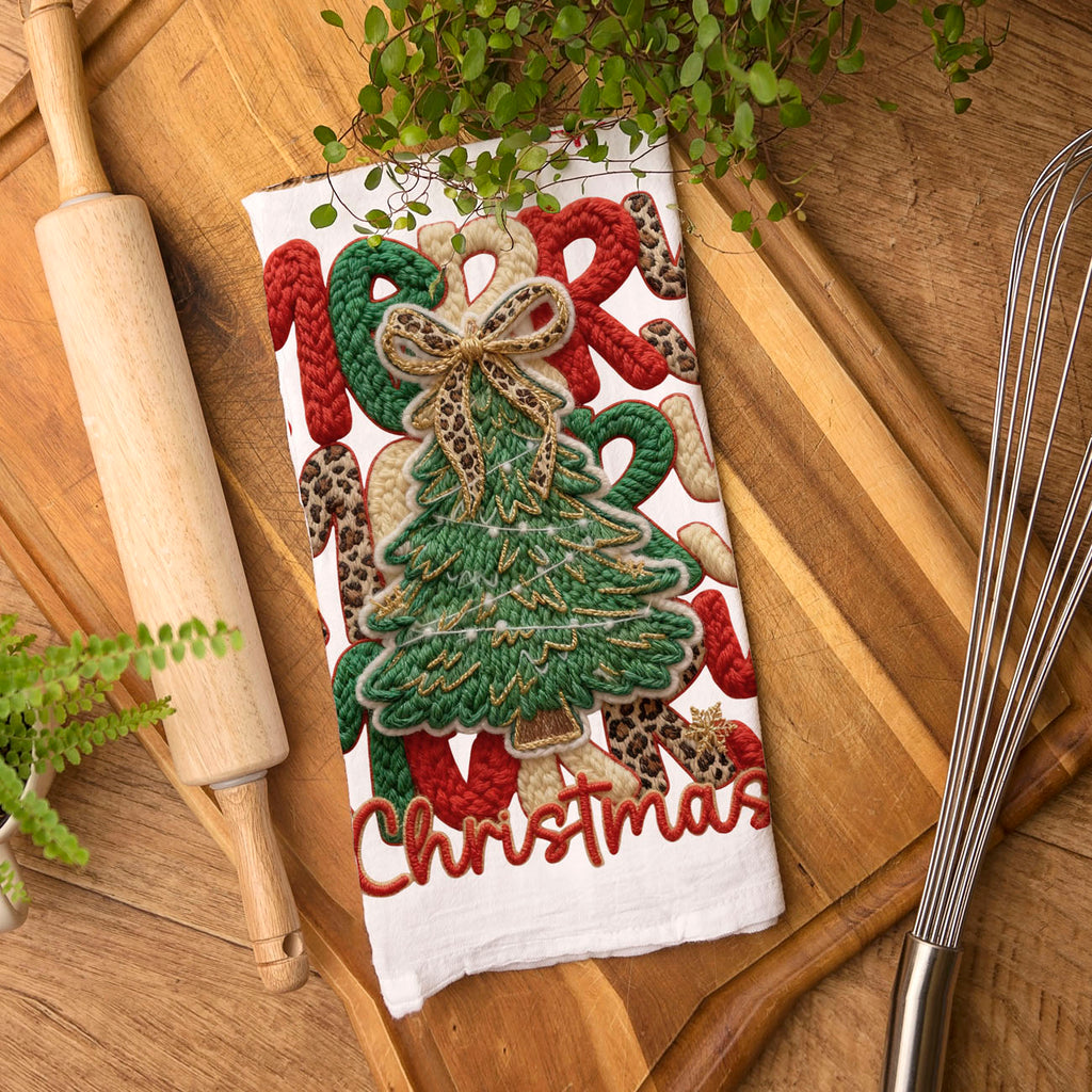 Merry Gingerbread Kitchen Towel