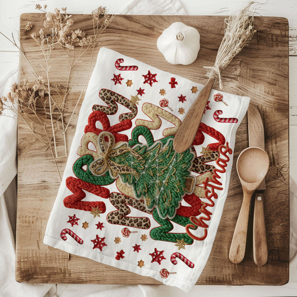 Merry Gingerbread Kitchen Towel