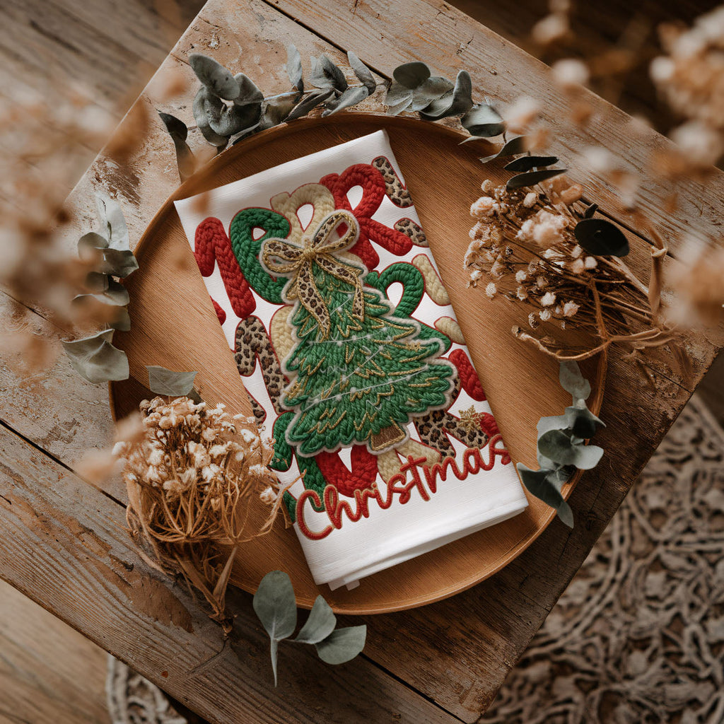 Merry Gingerbread Kitchen Towel