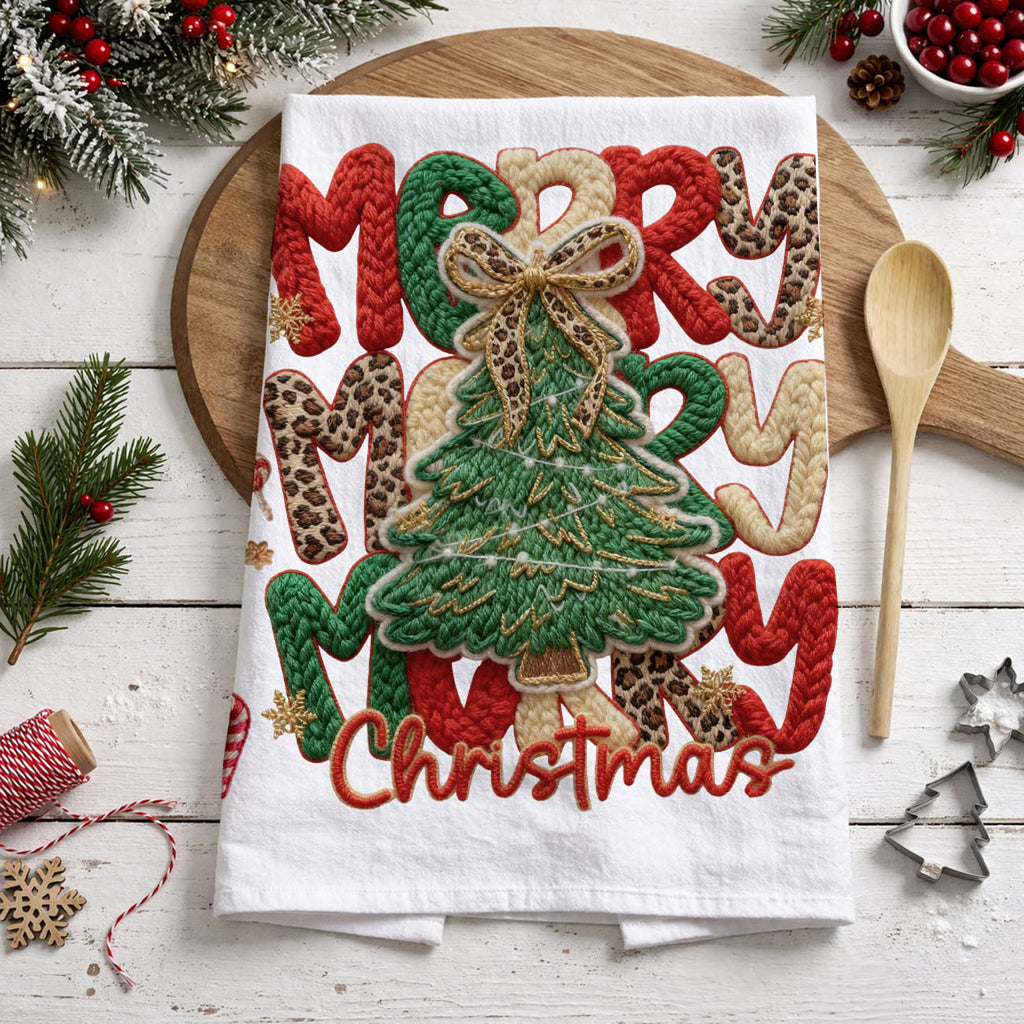Merry Gingerbread Kitchen Towel