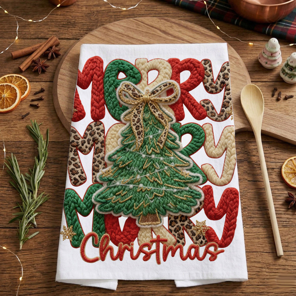 Merry Gingerbread Kitchen Towel