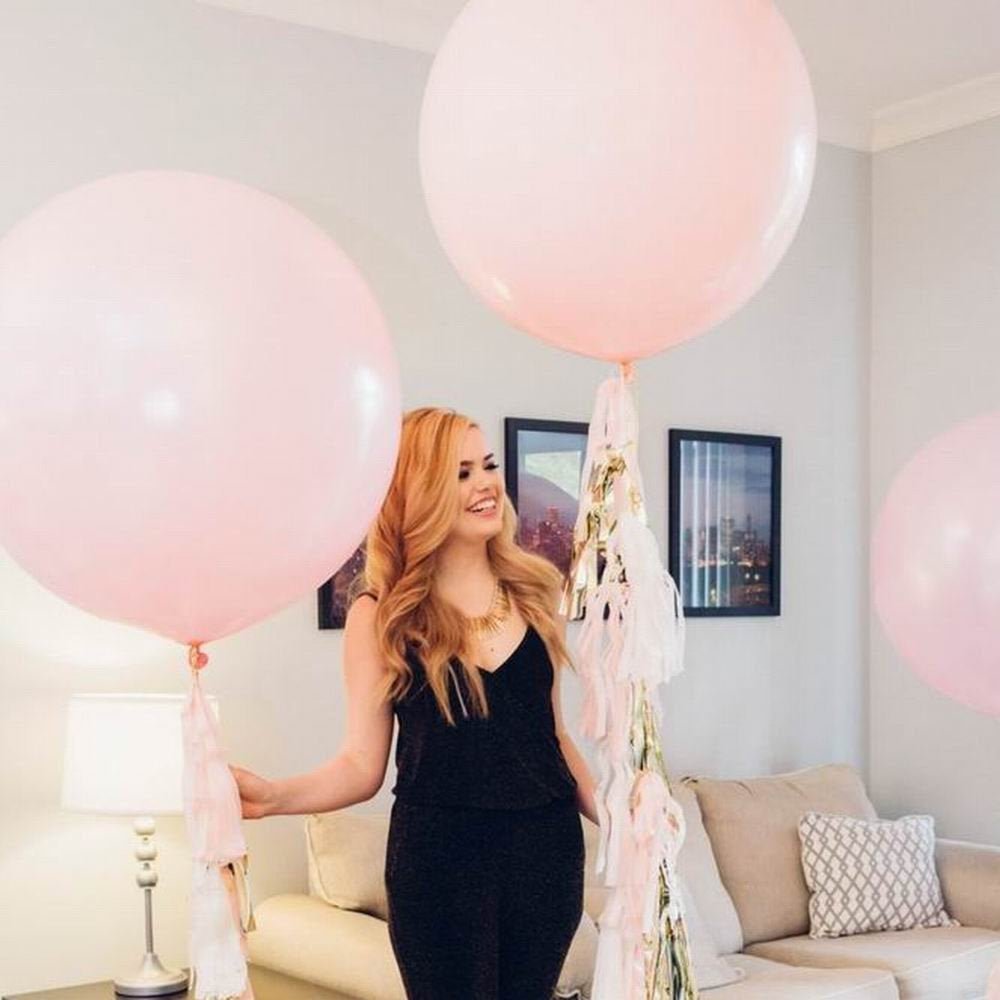 Light Pink 24" (2 foot) Giant Pink Lemonade Balloons