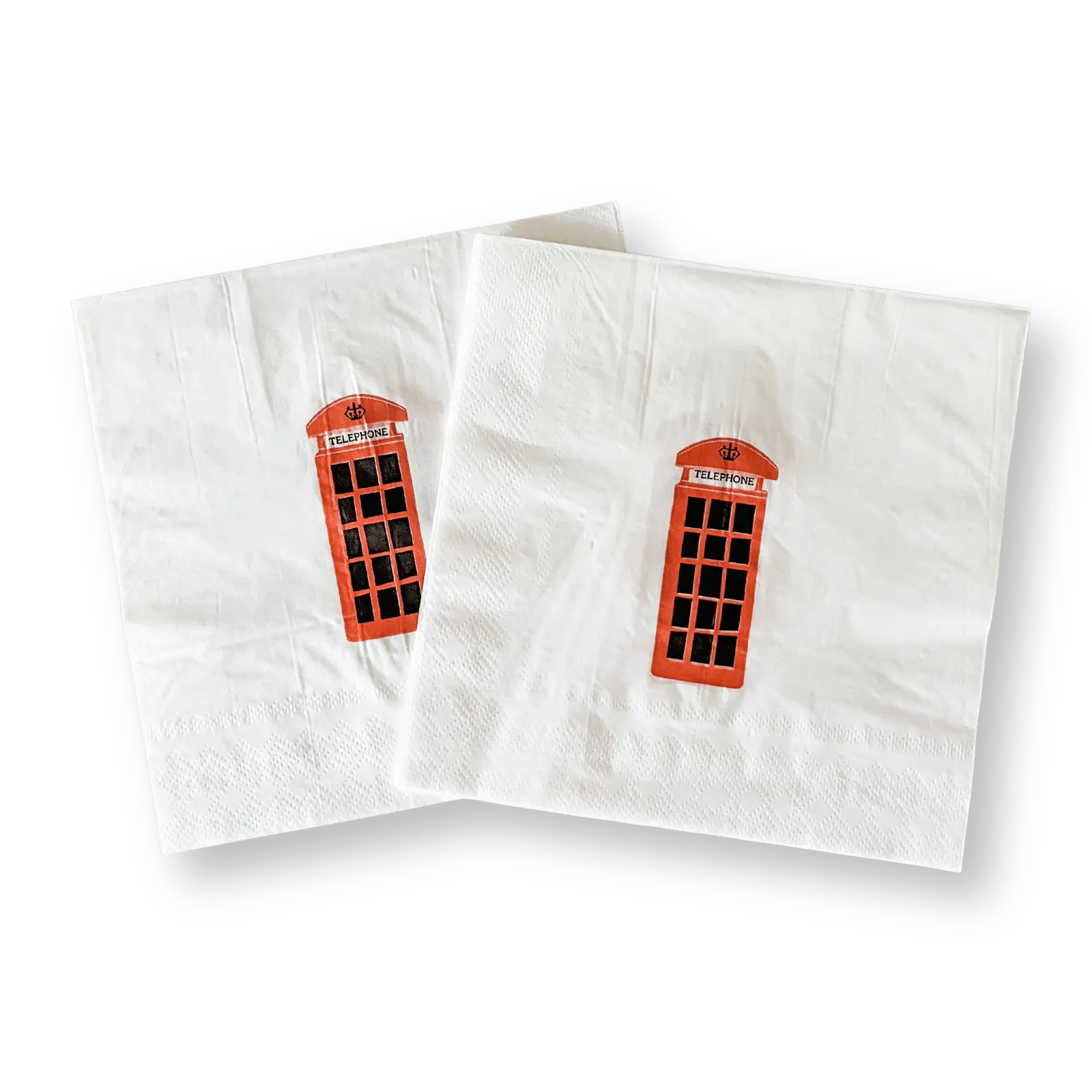 London Telephone Booth Large Paper Napkins (16pcs)