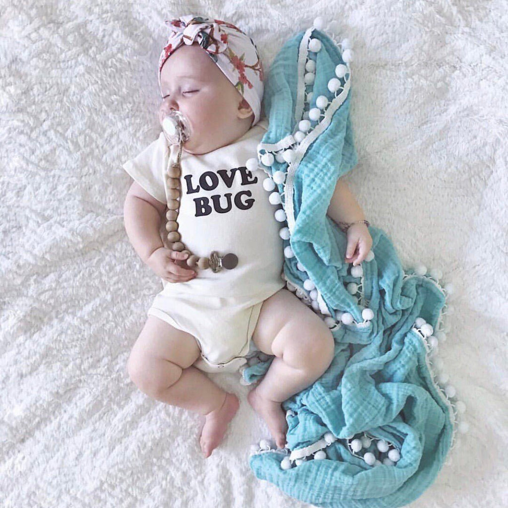 Love Bug Organic Baby Bodysuit