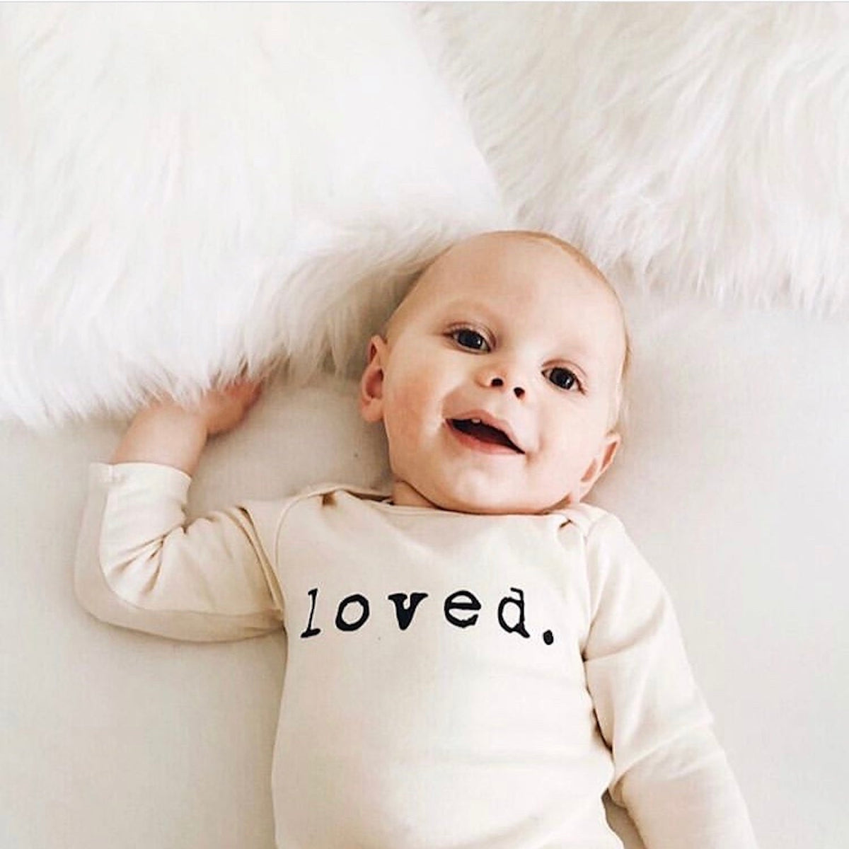 Loved. Organic Baby Bodysuit Long Sleeve