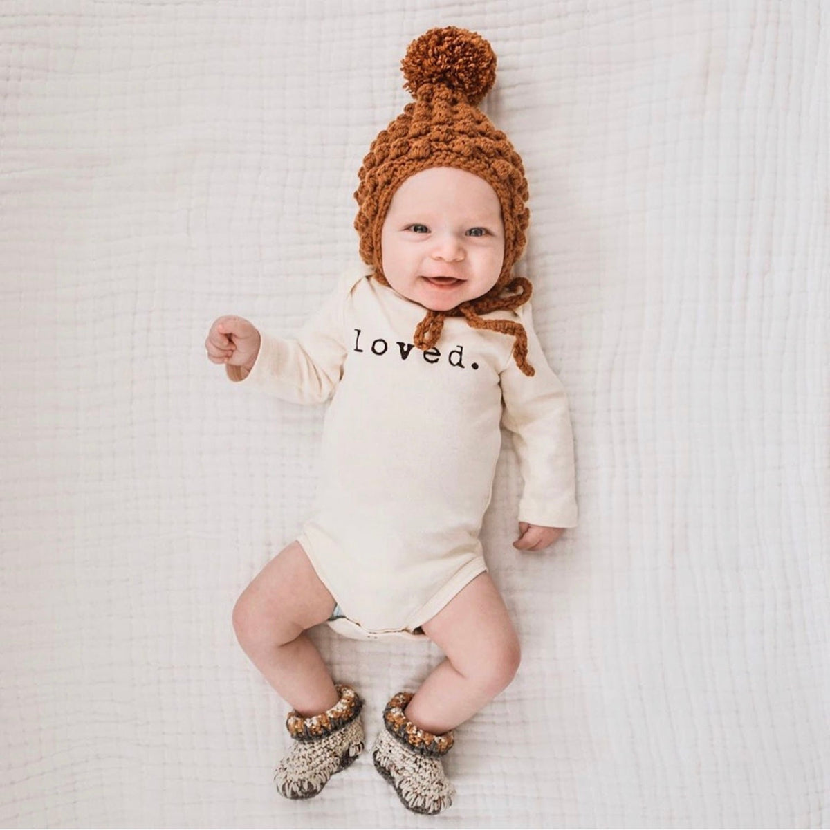 Loved. Organic Baby Bodysuit Long Sleeve