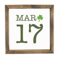 March 17th Framed Saying