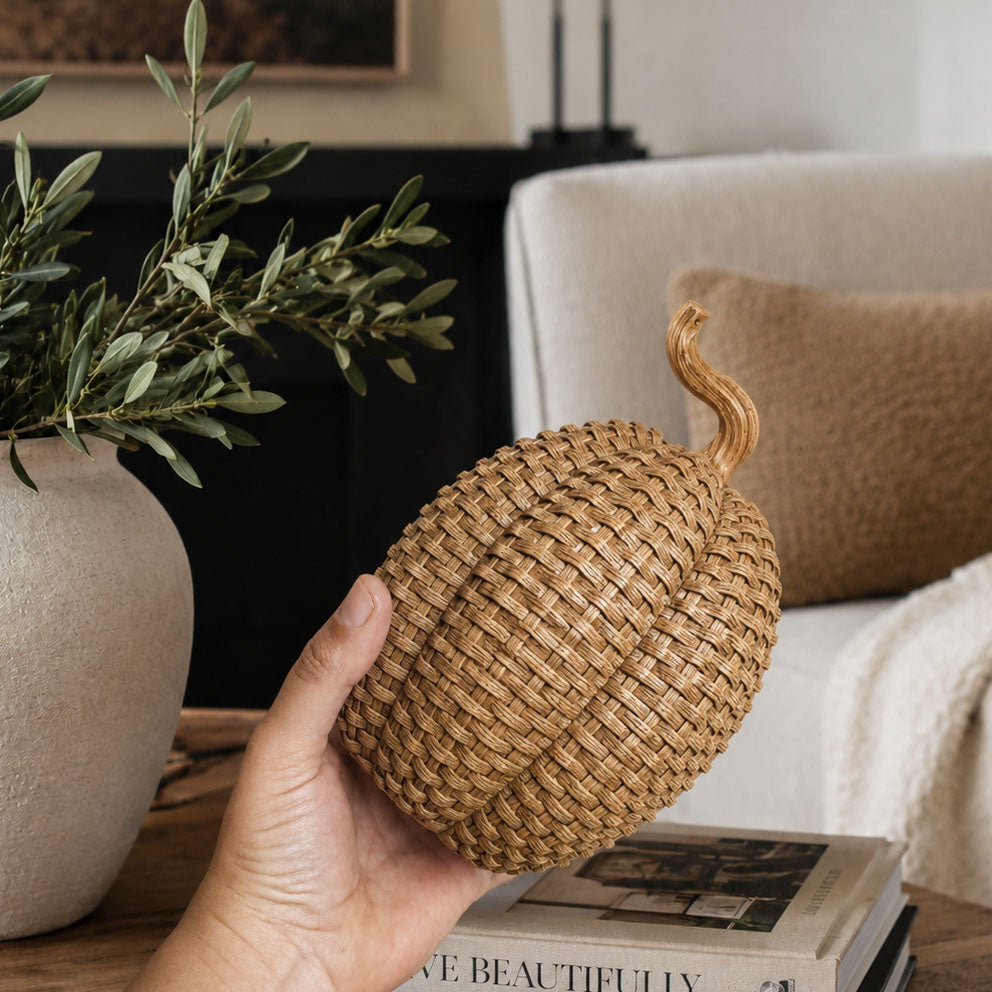 Rattan Pumpkins