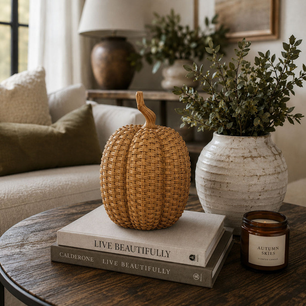 Rattan Pumpkins