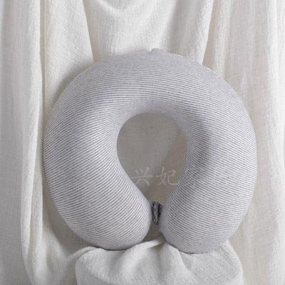 Memory Foam U-Shaped pillow Slow Rebound Neck Pillow Nap Airplane Pillow Travel Cartoon Memory U-Shaped Headrest Long Trip Sleep With No Neck Pain Super Soft Memory Foam Neck Pillow Easy Washing With Removable Cover By My Perfect Dream