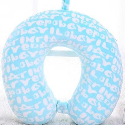 Memory Foam U-Shaped pillow Slow Rebound Neck Pillow Nap Airplane Pillow Travel Cartoon Memory U-Shaped Headrest Long Trip Sleep With No Neck Pain Super Soft Memory Foam Neck Pillow Easy Washing With Removable Cover By My Perfect Dream
