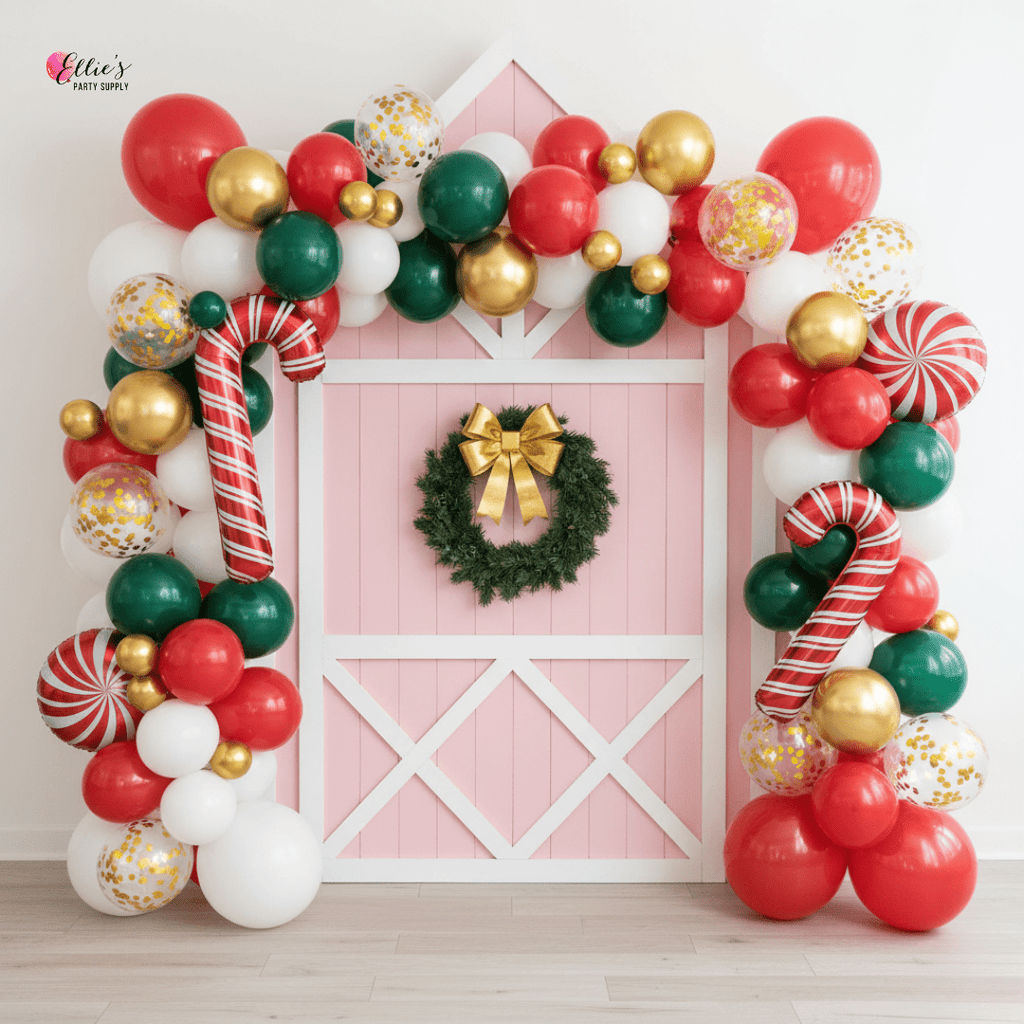 Giant Candy Cane Mylar Balloon 37 Inches
