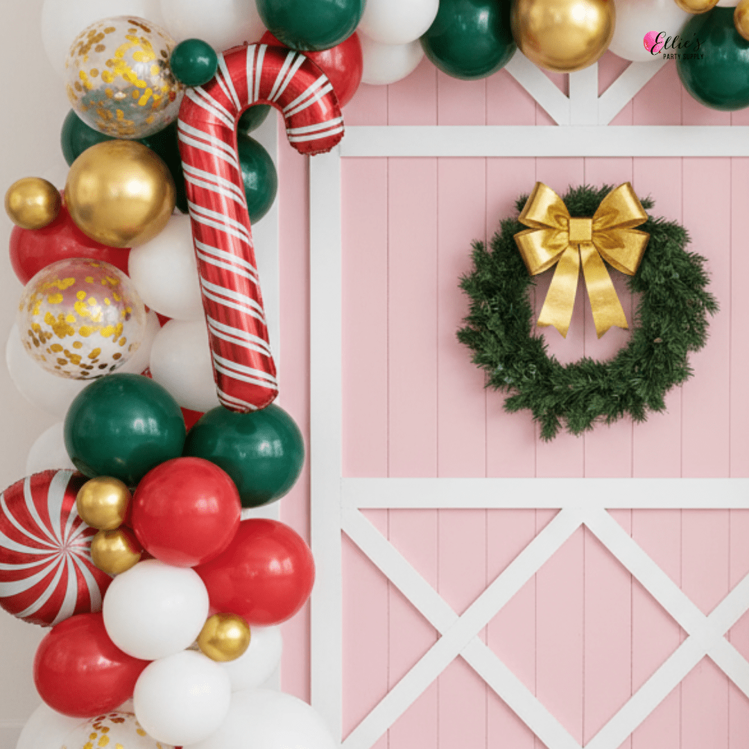 Giant Candy Cane Mylar Balloon 37 Inches