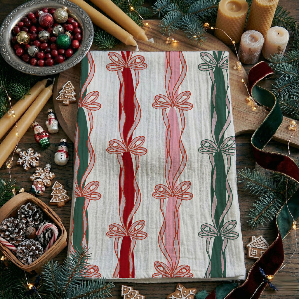 Merry and Bright Kitchen Towel