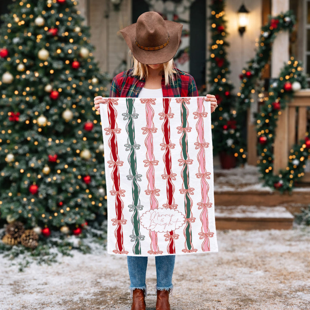 Merry and Bright Kitchen Towel