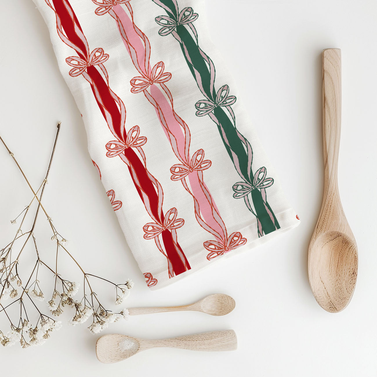Merry and Bright Kitchen Towel