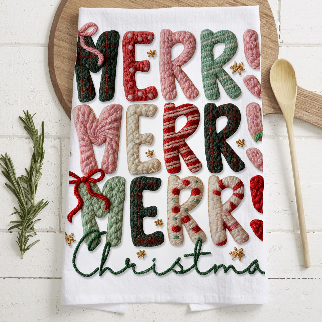 Nutcracker Pink Kitchen Towel