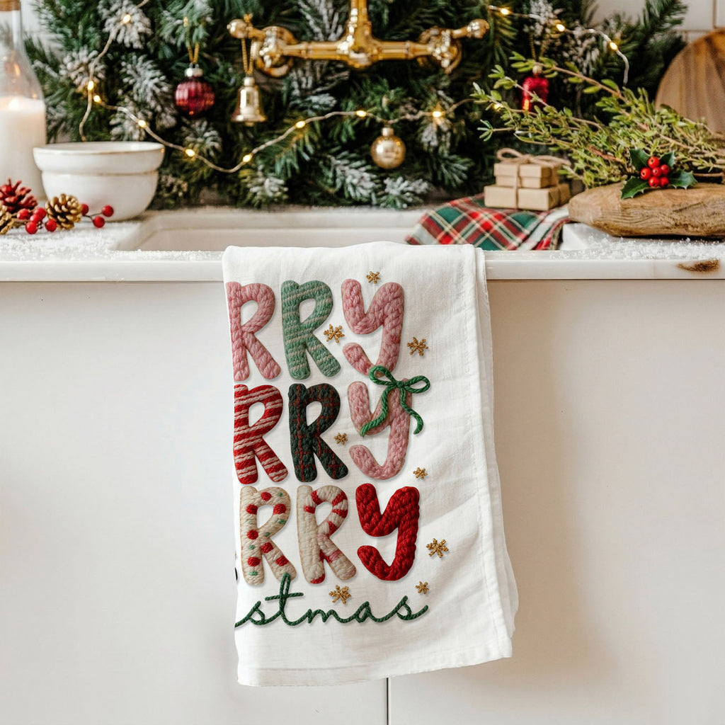 Nutcracker Pink Kitchen Towel