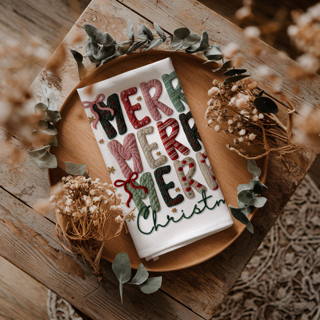 Nutcracker Pink Kitchen Towel