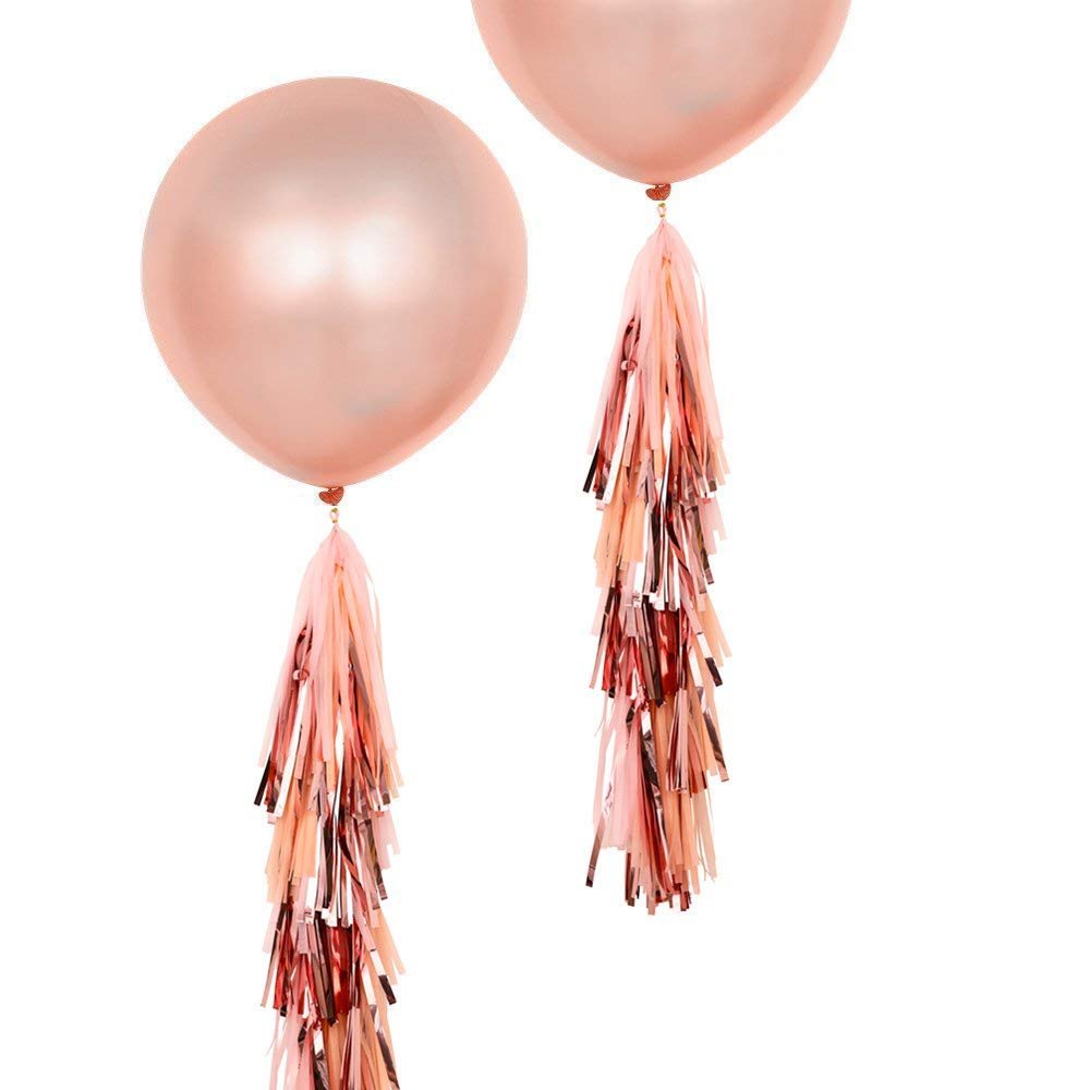Rose Gold Tassel Tail
