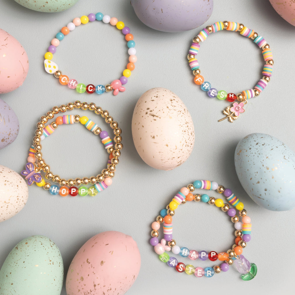 Easter Egg Spring Brights Multicolor Letter Bead Kit
