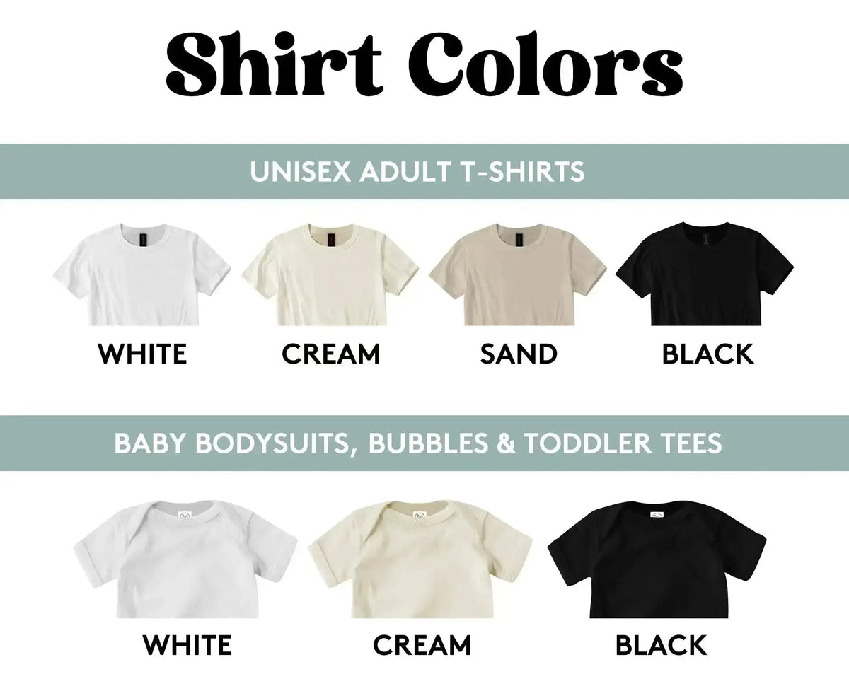 Personalized Embroidered Family Shirts | Mom, Dad & Mini Matching Shirts