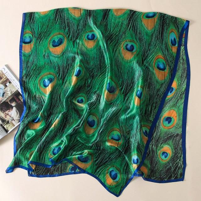 New Brand Designer Luxury  Winter Long Silk Scarf Shawls Wraps Print Cotton Scarf Stylish Head Wraps Scarves Hijabs Neck Scarves Lady Hijab For Female