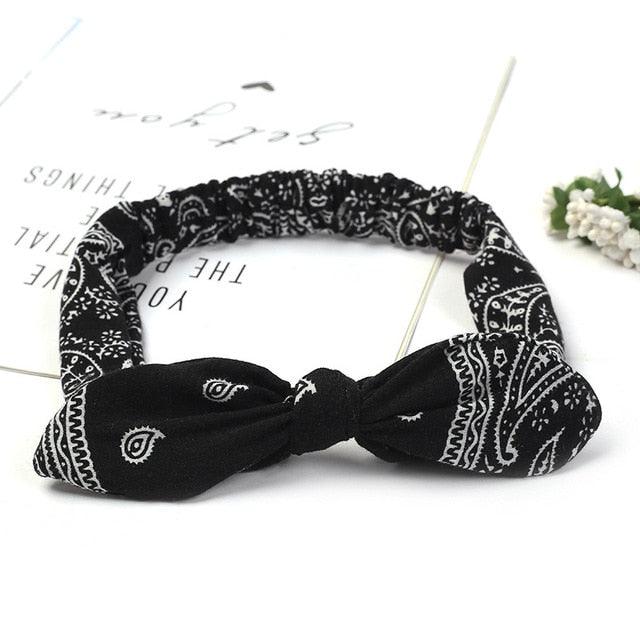 New Women Suede Soft Solid Print Headbands Vintage Cross Knot Elastic Hairbands Bandanas Girls Hair Bands Gorgeous Hair Accessories For Women