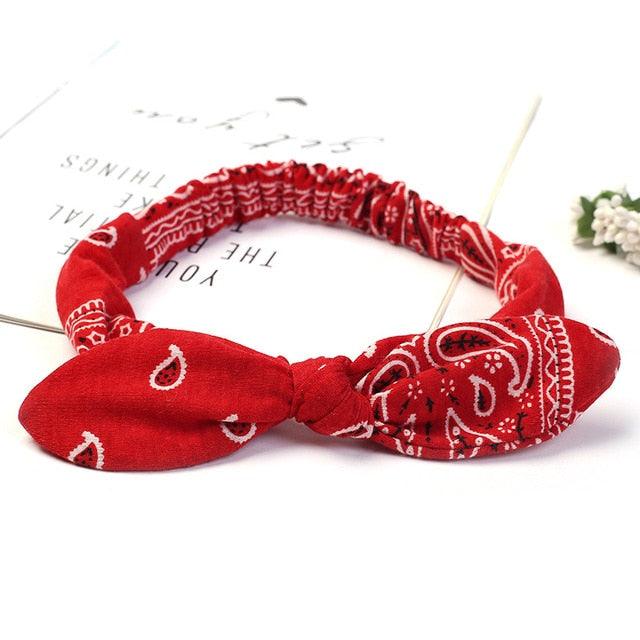 New Women Suede Soft Solid Print Headbands Vintage Cross Knot Elastic Hairbands Bandanas Girls Hair Bands Gorgeous Hair Accessories For Women
