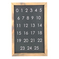 Modern Numbers Framed Saying