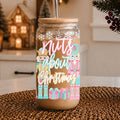 Nutcracker Nuts 17oz Glass Cup