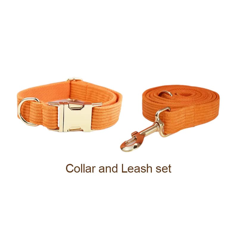 Orange Corduroy Set