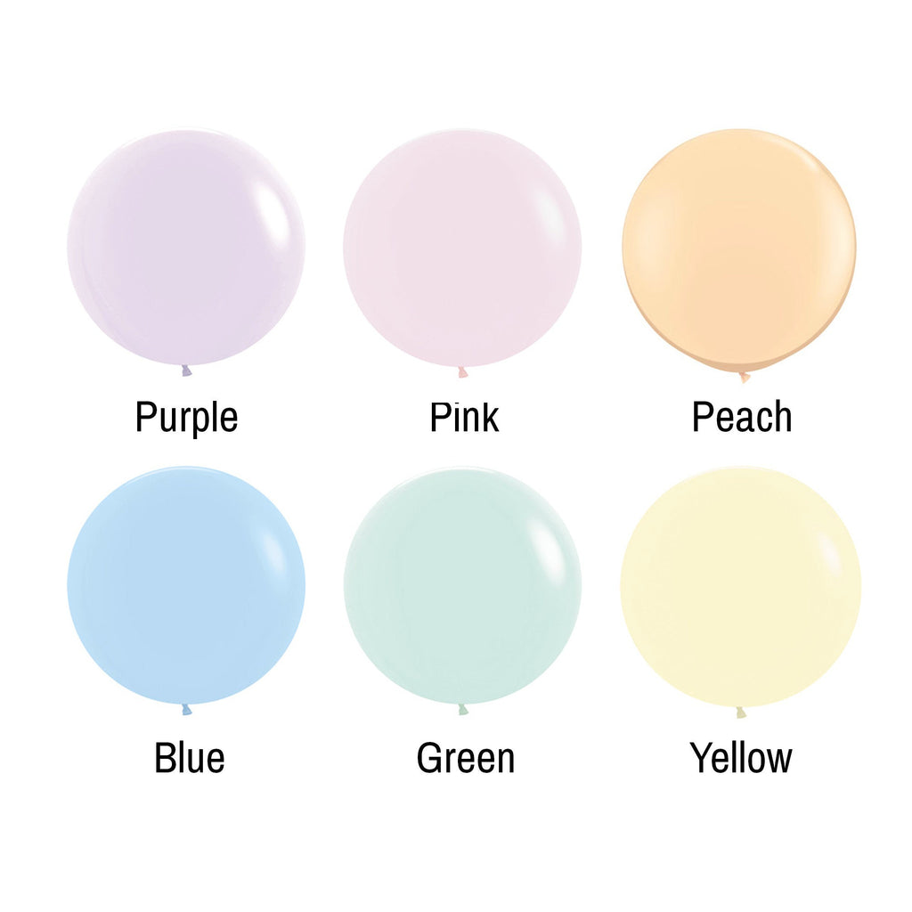 Giant Pastel Balloon (24 inches)