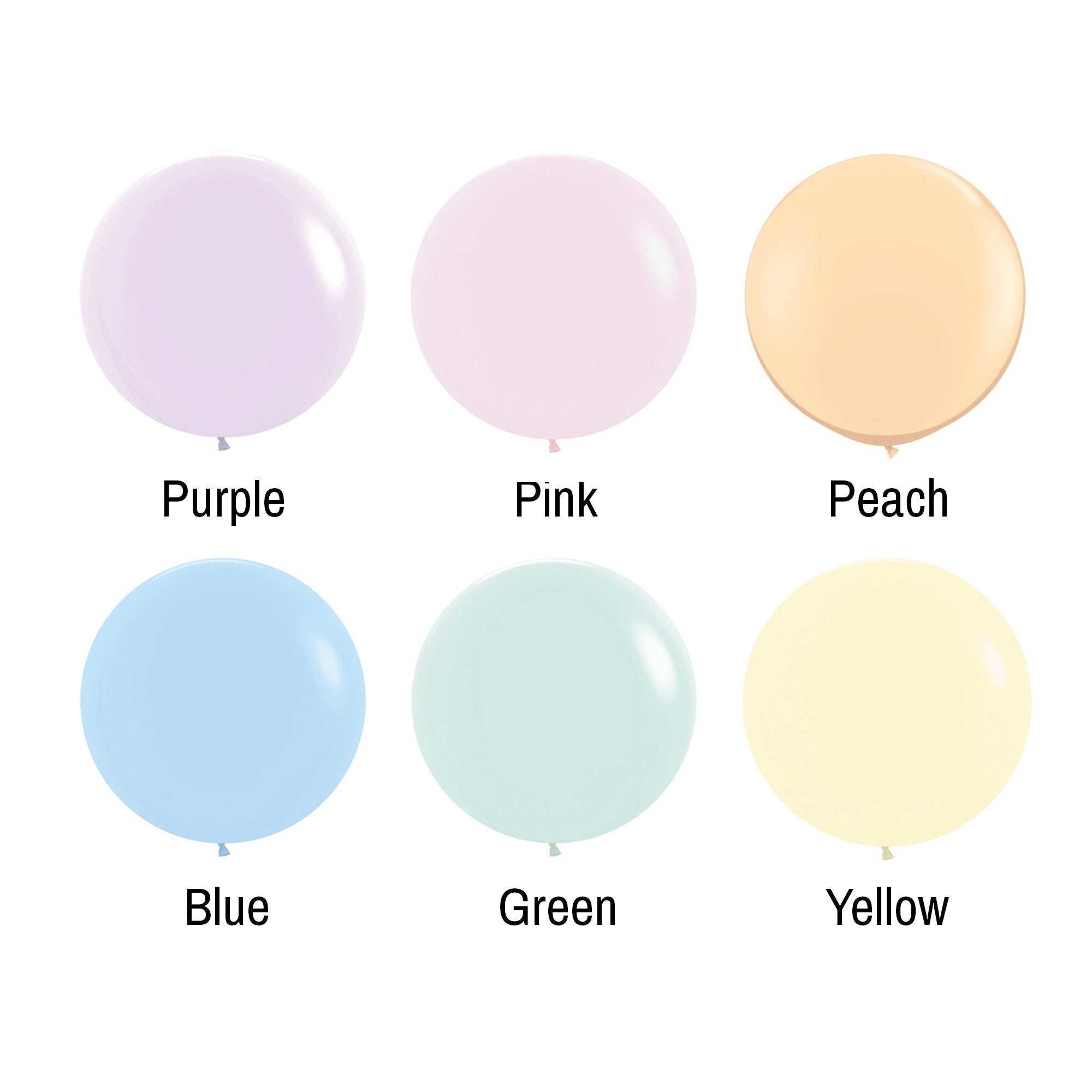 Giant Pastel Balloon (24 inches)