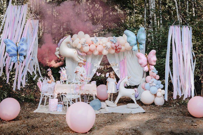 Pastel Butterfly Balloons