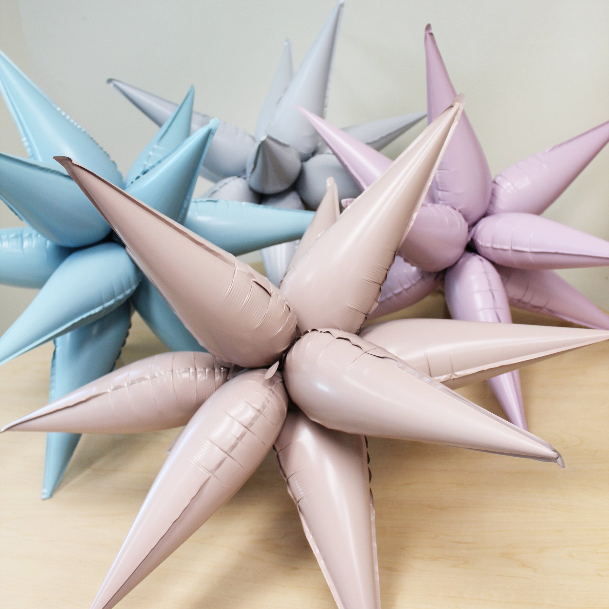 Pastel Pink Starburst Balloon