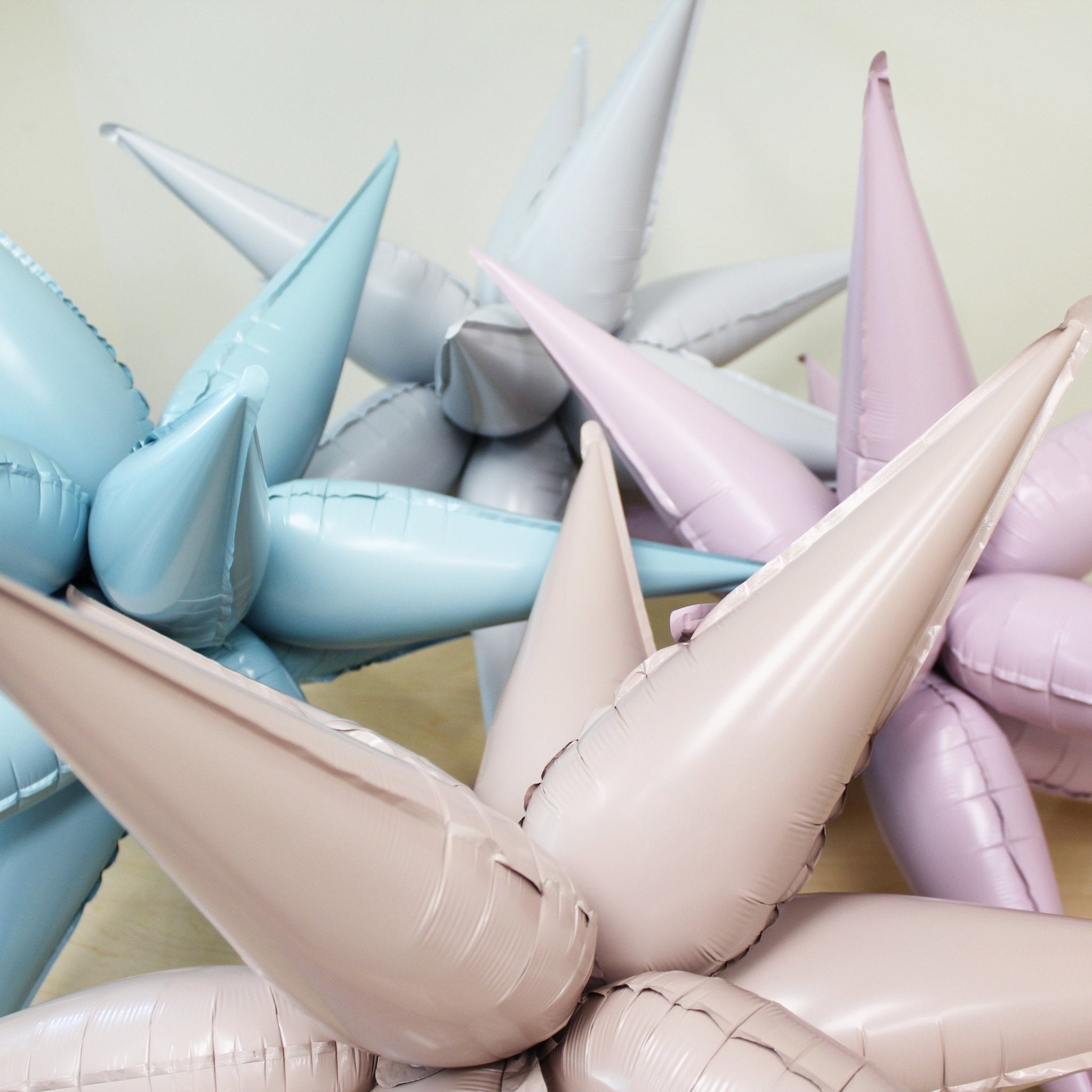 Pastel Pink Starburst Balloon
