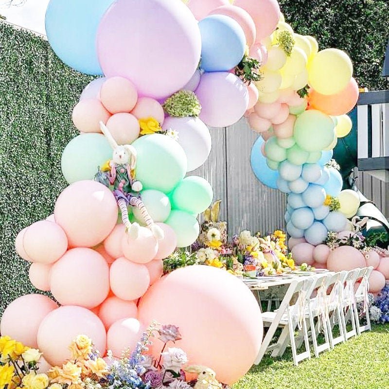 Pastel Mini Balloon Cake Topper Kit – Aesthetic Party Decor for Birthdays & Celebrations
