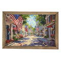 Americana Street Framed Art