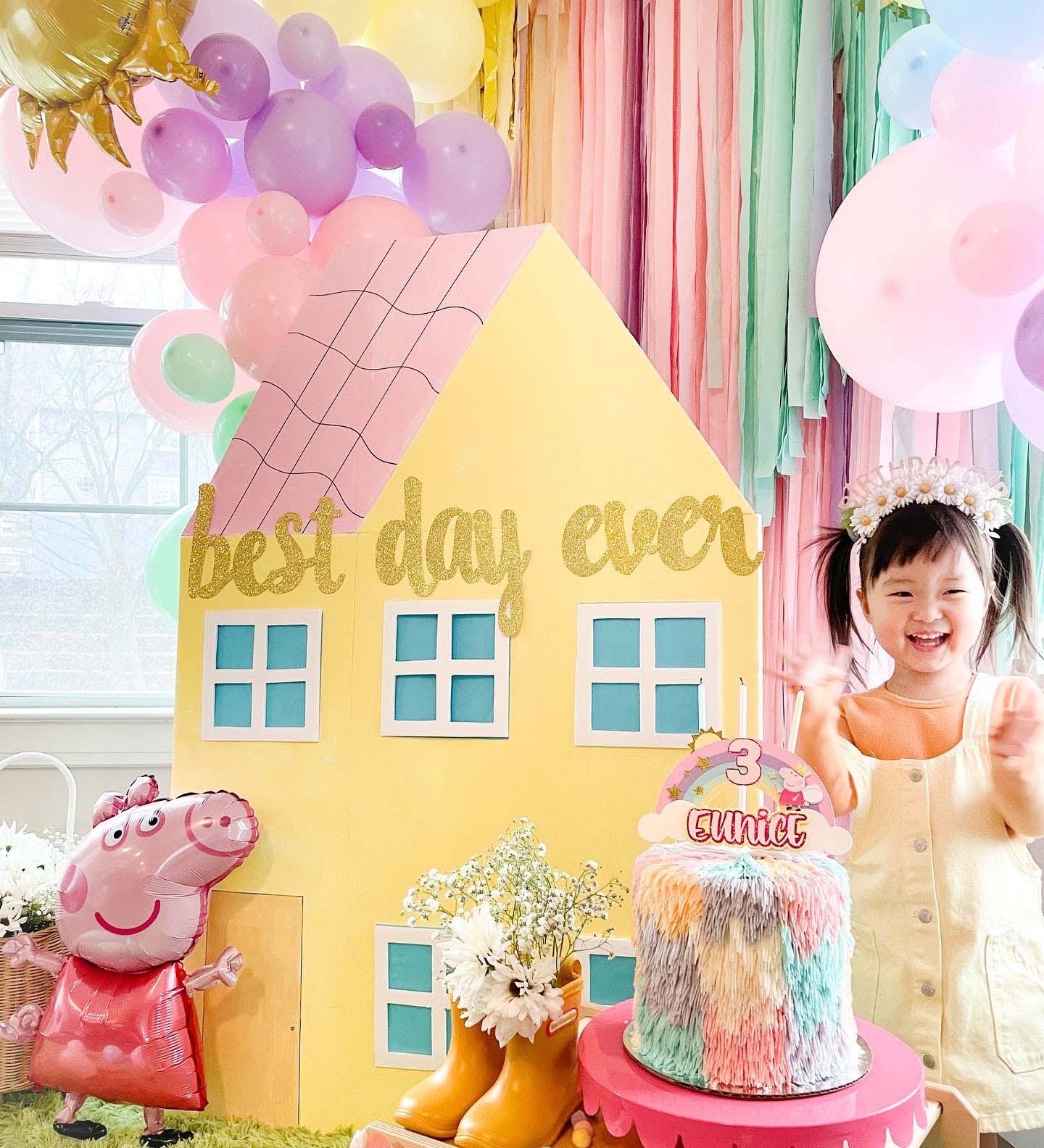 Best Day Ever Inspired Pastel Rainbow Balloon Garland Kit