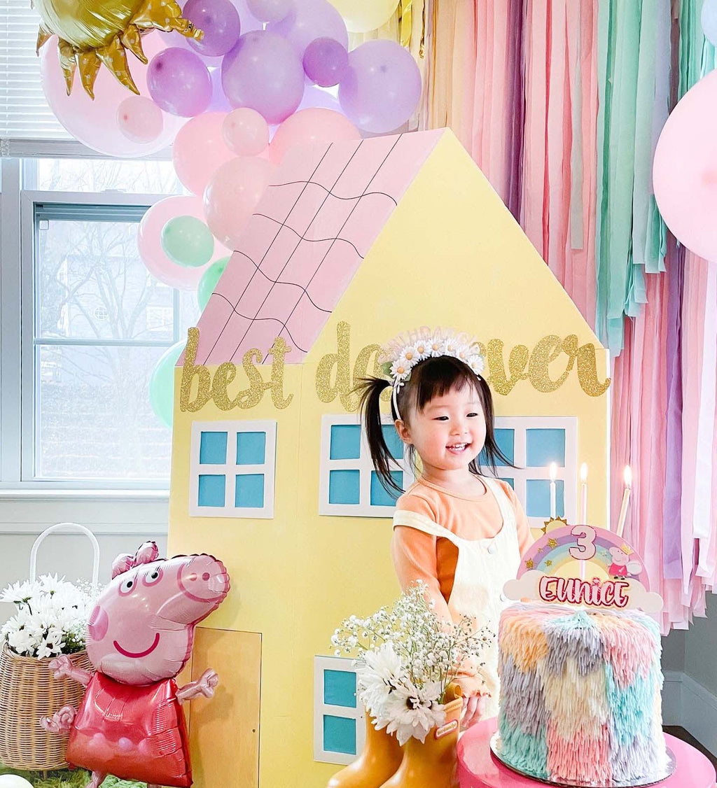 Best Day Ever Inspired Pastel Rainbow Balloon Garland Kit