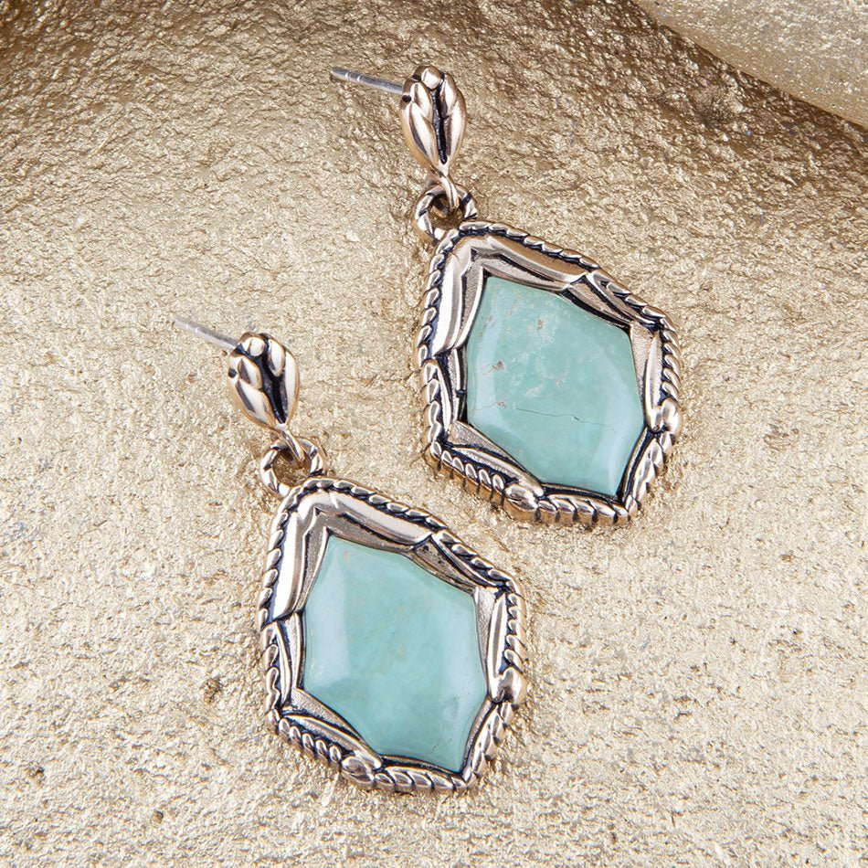 Peregrine Turquoise Post Earrings