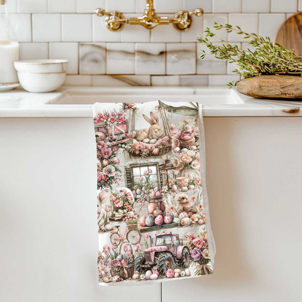 Rose Royal Easter Towel