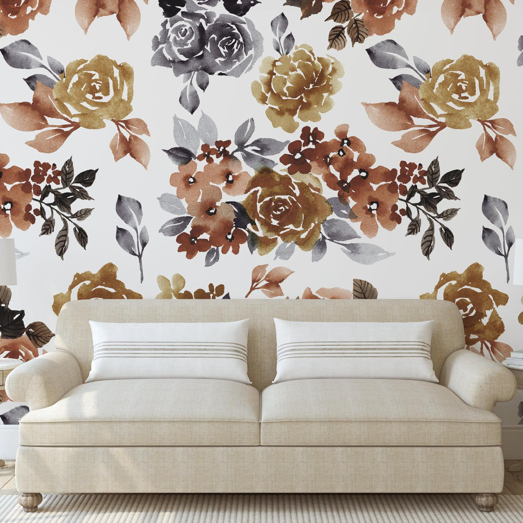 Portland (Muted White) Wallpaper