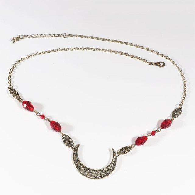 Vintage Moon Pattern Accesorios Mujer Head Chain Beads Hair Jewelry Party Wedding Headband for Women Crown Gorgeous Hair Accessories For Women